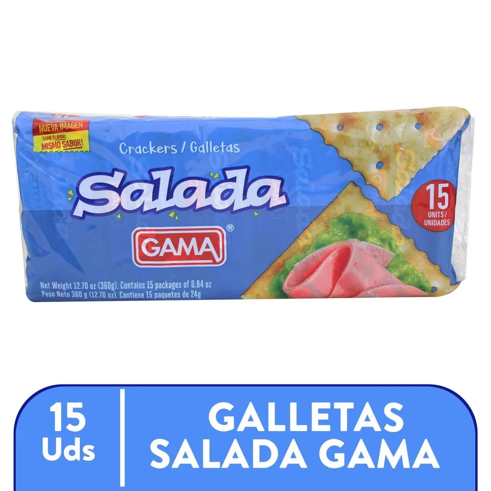 Galleta Gama Salada 15 Uds – 240 g