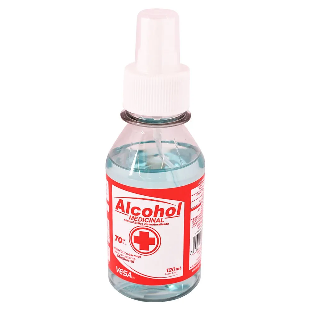 Alcohol Etilico Vesa 70 X 120Ml Spray
