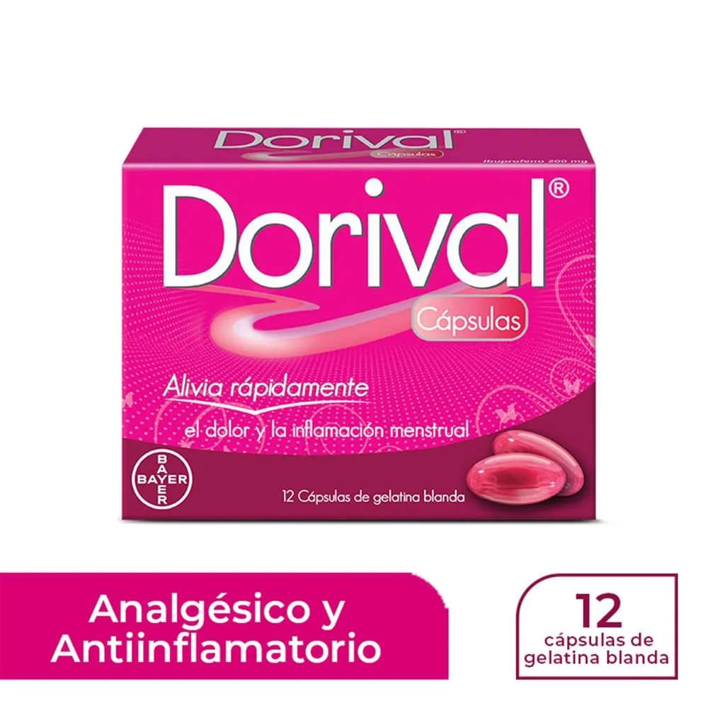 Dorival gel líquido caja 12 cápsulas – Precio indicado por caja