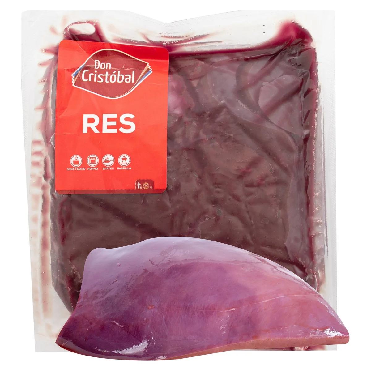 Higado De Res Bandeja – 1Lb