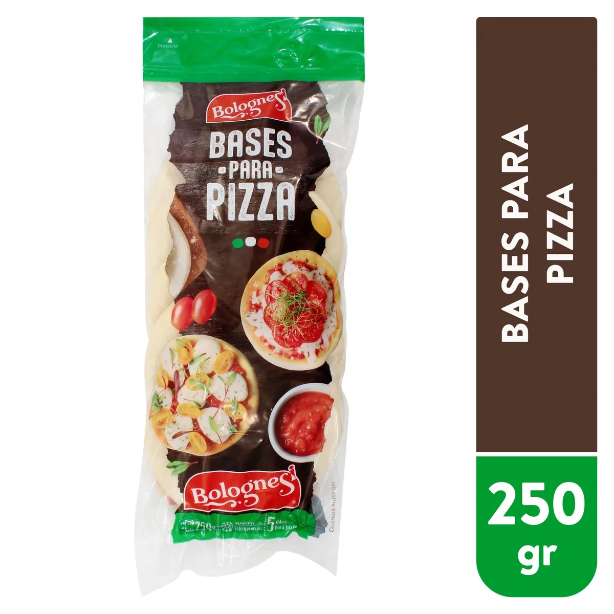 Base Para Pizza Bolognesi Mini – 250 g