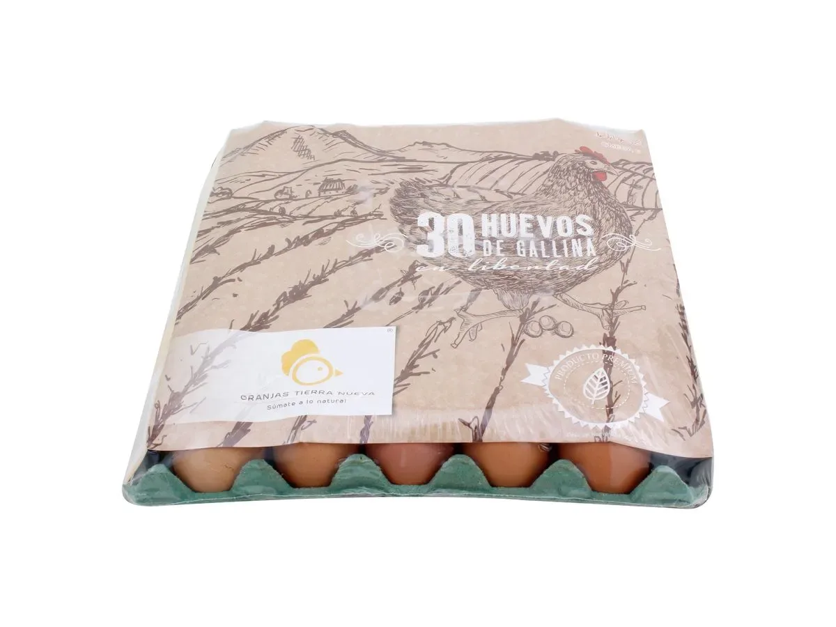 Huevo De Patio Tierra Nueva – 30 Unidades